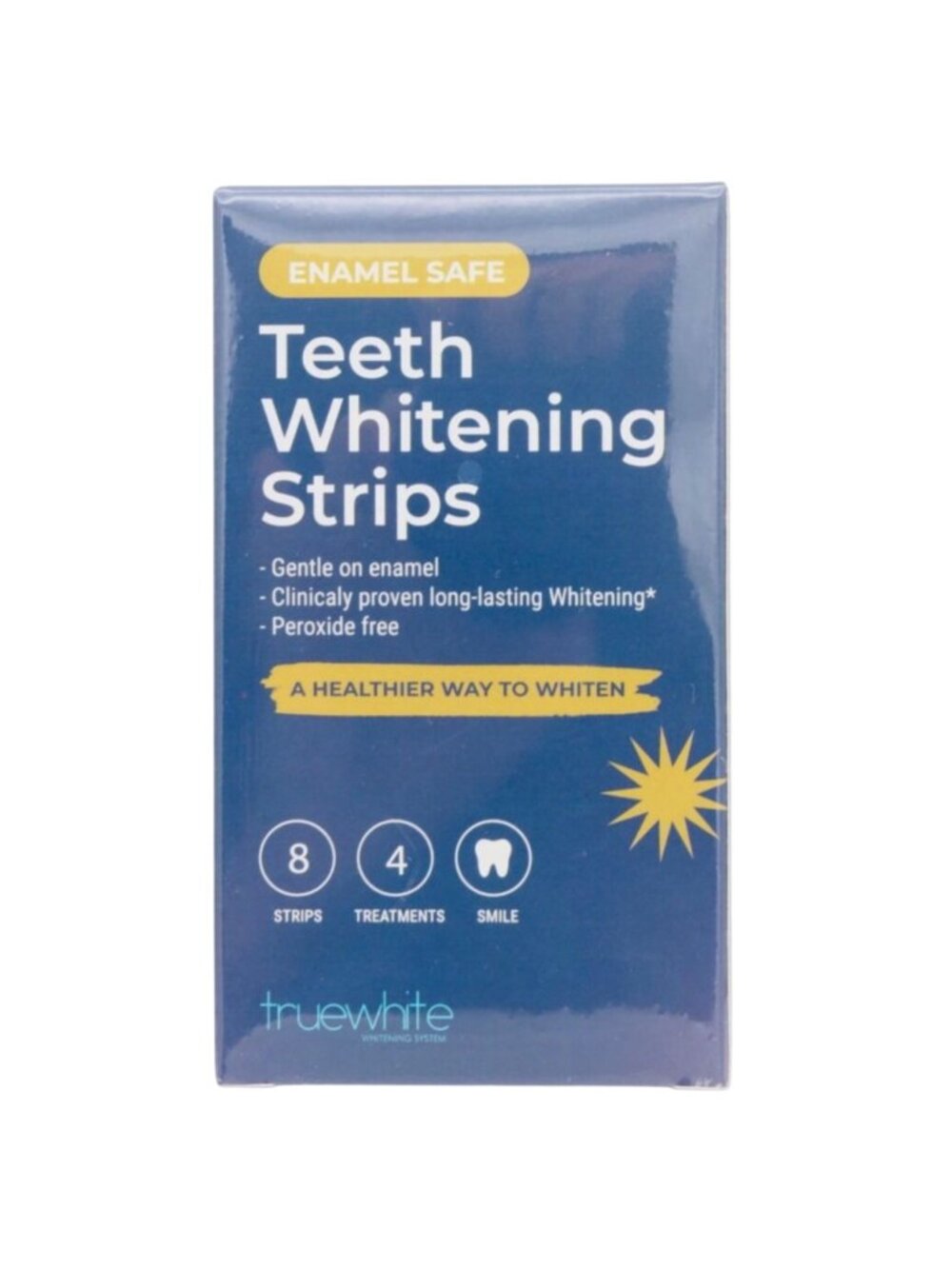 truewhite Enamel Safe Teeth Whitening Strips 4 Treatments Enamel Safe
